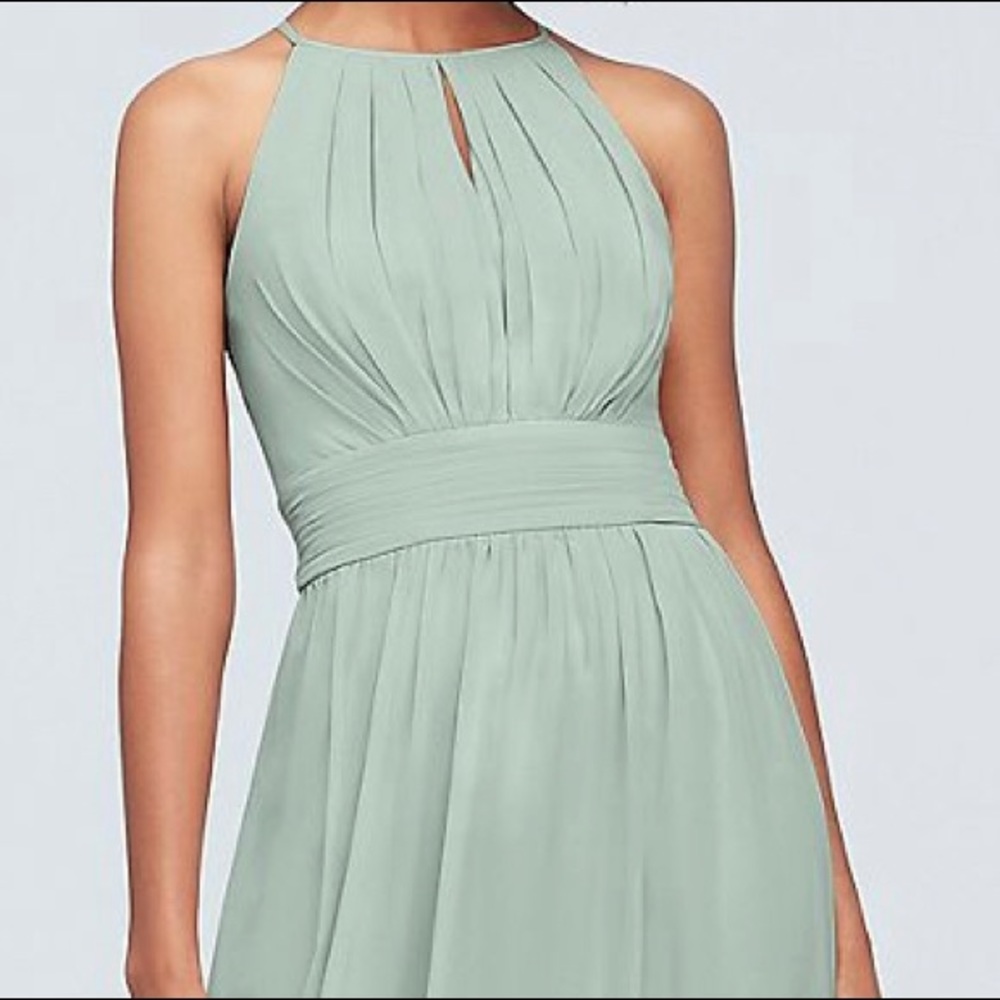 David’s Bridal Bridesmaid Dress (Dusty Sage)
